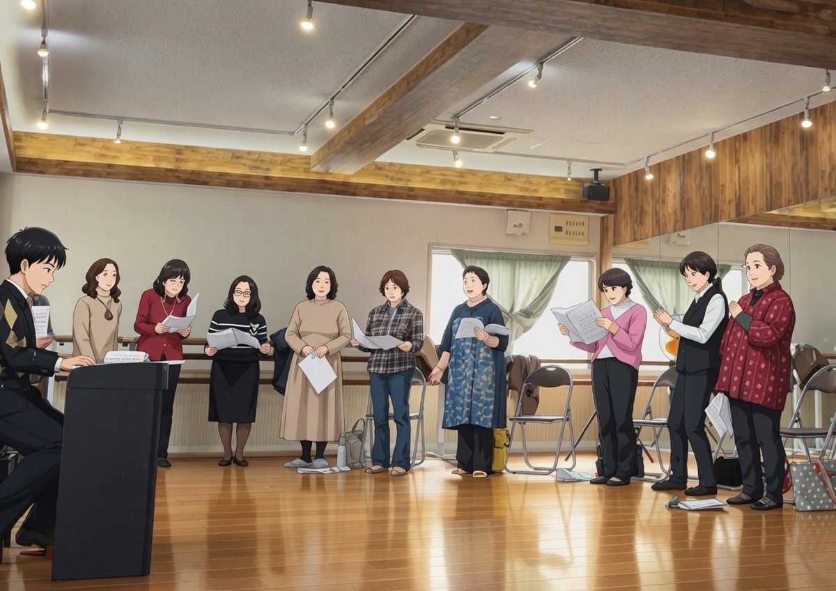 クラシック音楽の合唱曲にチャレンジ